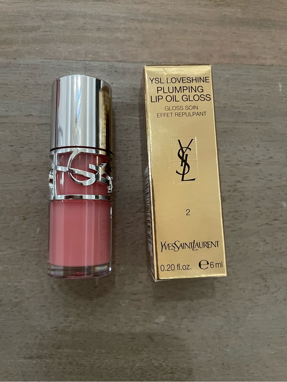 Yves Saint Laurent LoveShine Plumping Lip Oil Gloss - Soft Pink